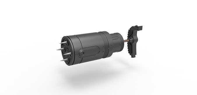 Batman grapple gun 3D print model