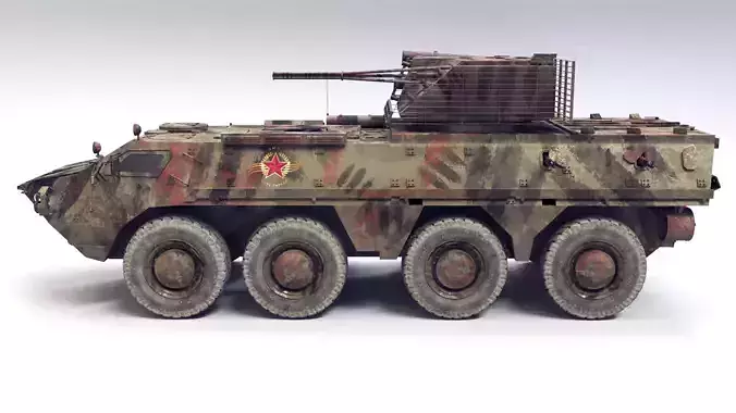 BTR-4 Armoured personnel carrier 3D model
