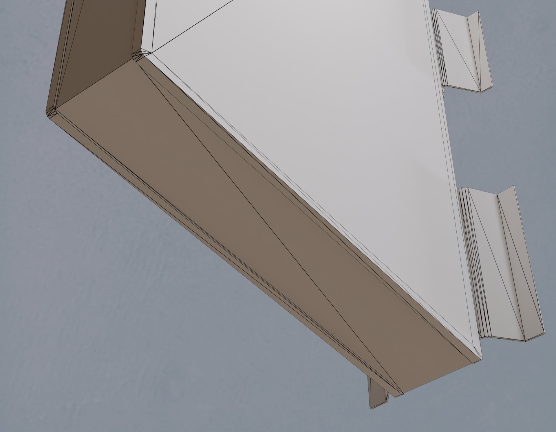 Editable Exchange Rate Board Low-poly 3D model_19