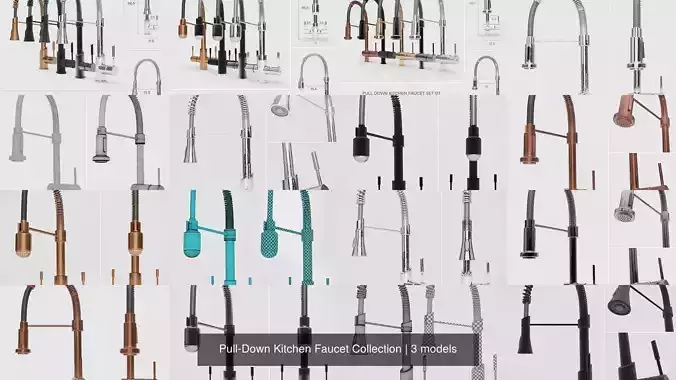 Pull-Down Kitchen Faucet Collection 