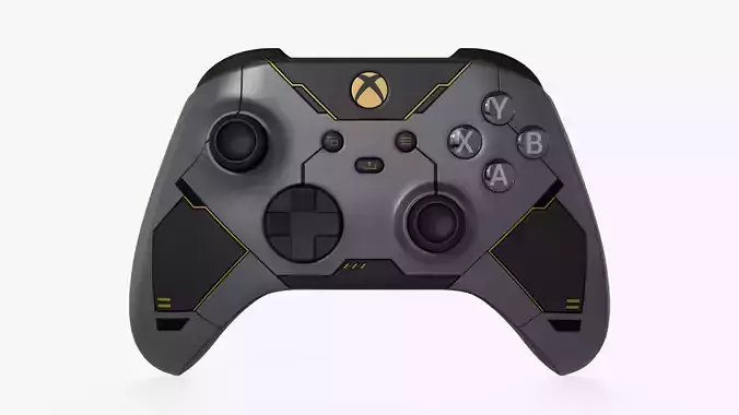 3D model Xbox Controller Halo Infinite Limited Edition VR