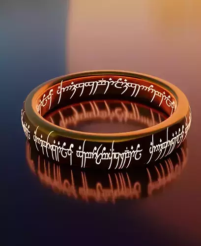 The One Ring from LOTR
