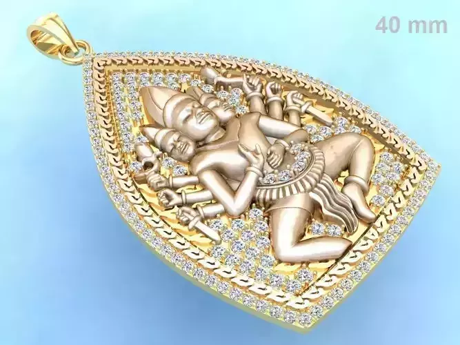 Usnisavijaya pendant - Trailokyavijaya pendant  - Buddha pendant