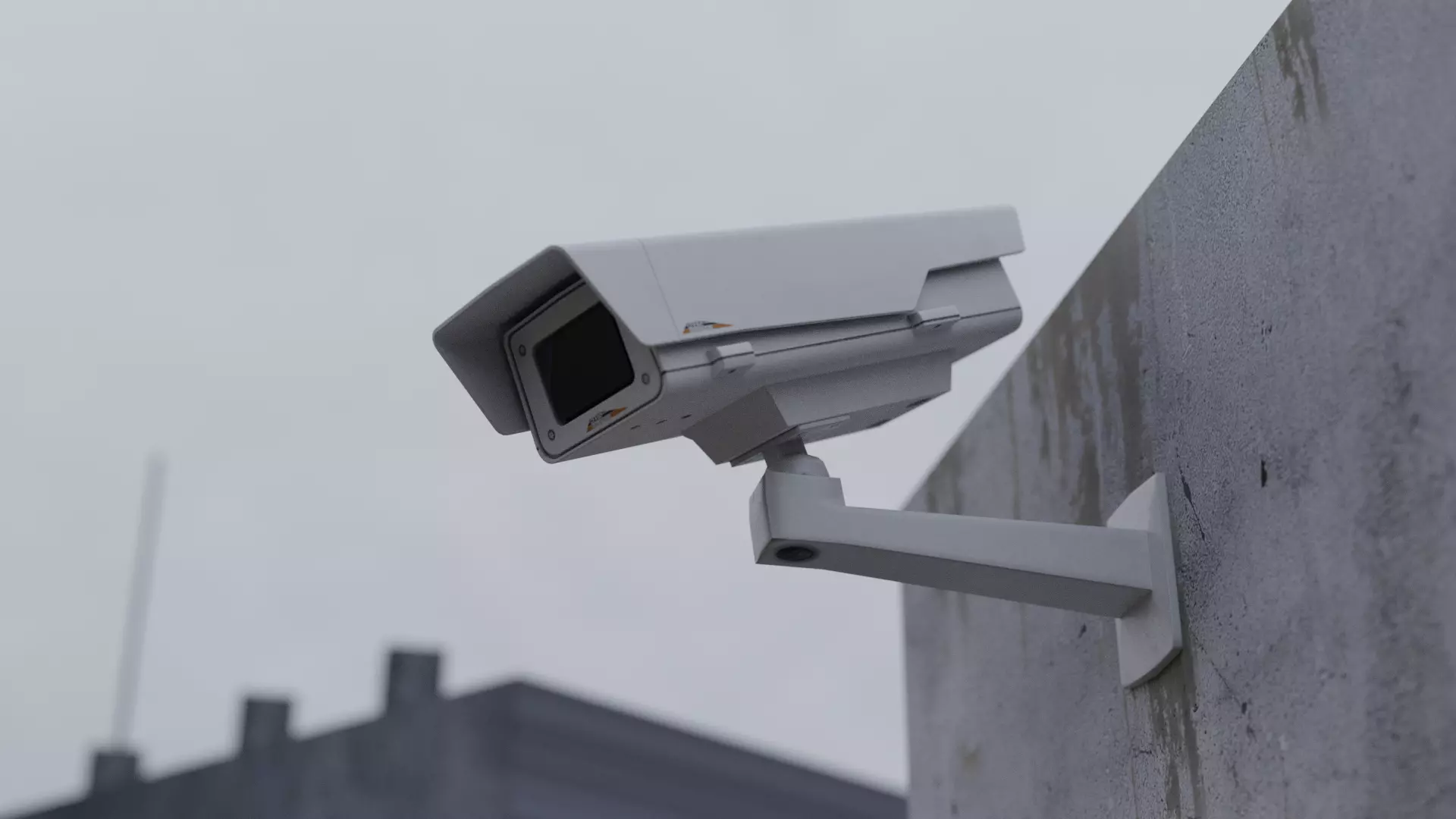 Large Security Camera - Haxis Industries Low-poly 3D model