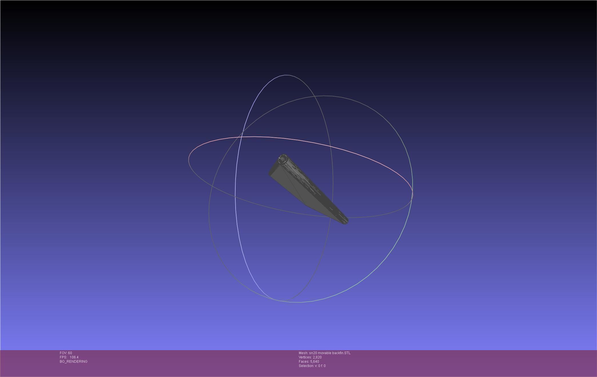 Space X Starship SN20 Basic Movable Joint Assembly 3D print model_38