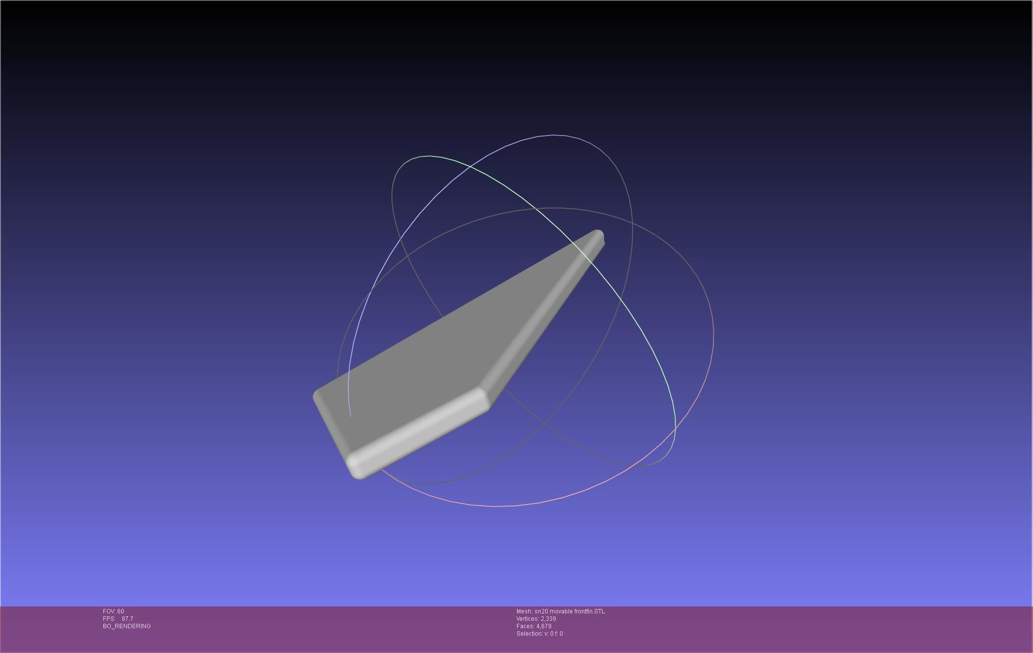 Space X Starship SN20 Basic Movable Joint Assembly 3D print model_46