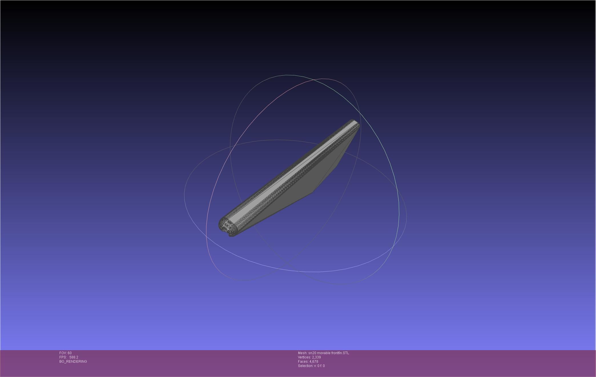 Space X Starship SN20 Basic Movable Joint Assembly 3D print model_51