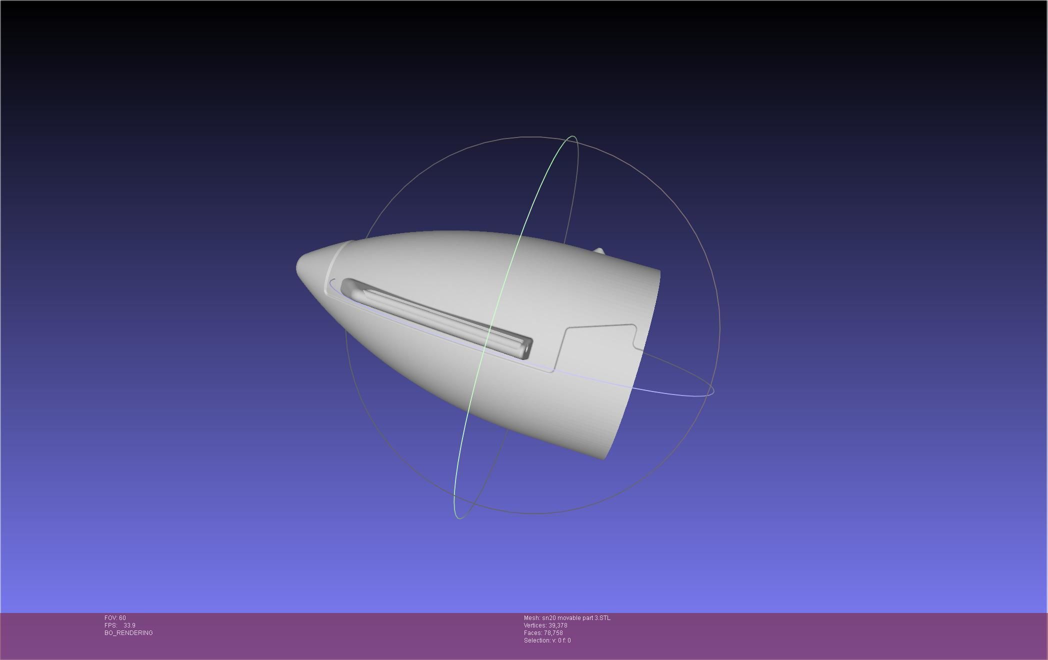 Space X Starship SN20 Basic Movable Joint Assembly 3D print model_73