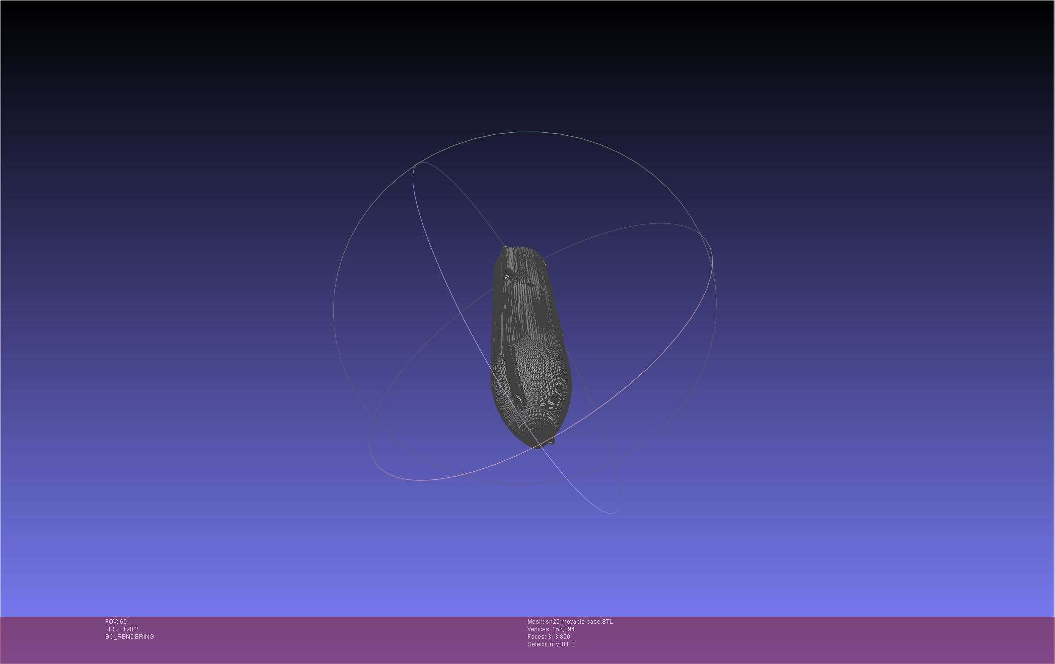 Space X Starship SN20 Basic Movable Joint Assembly 3D print model_16