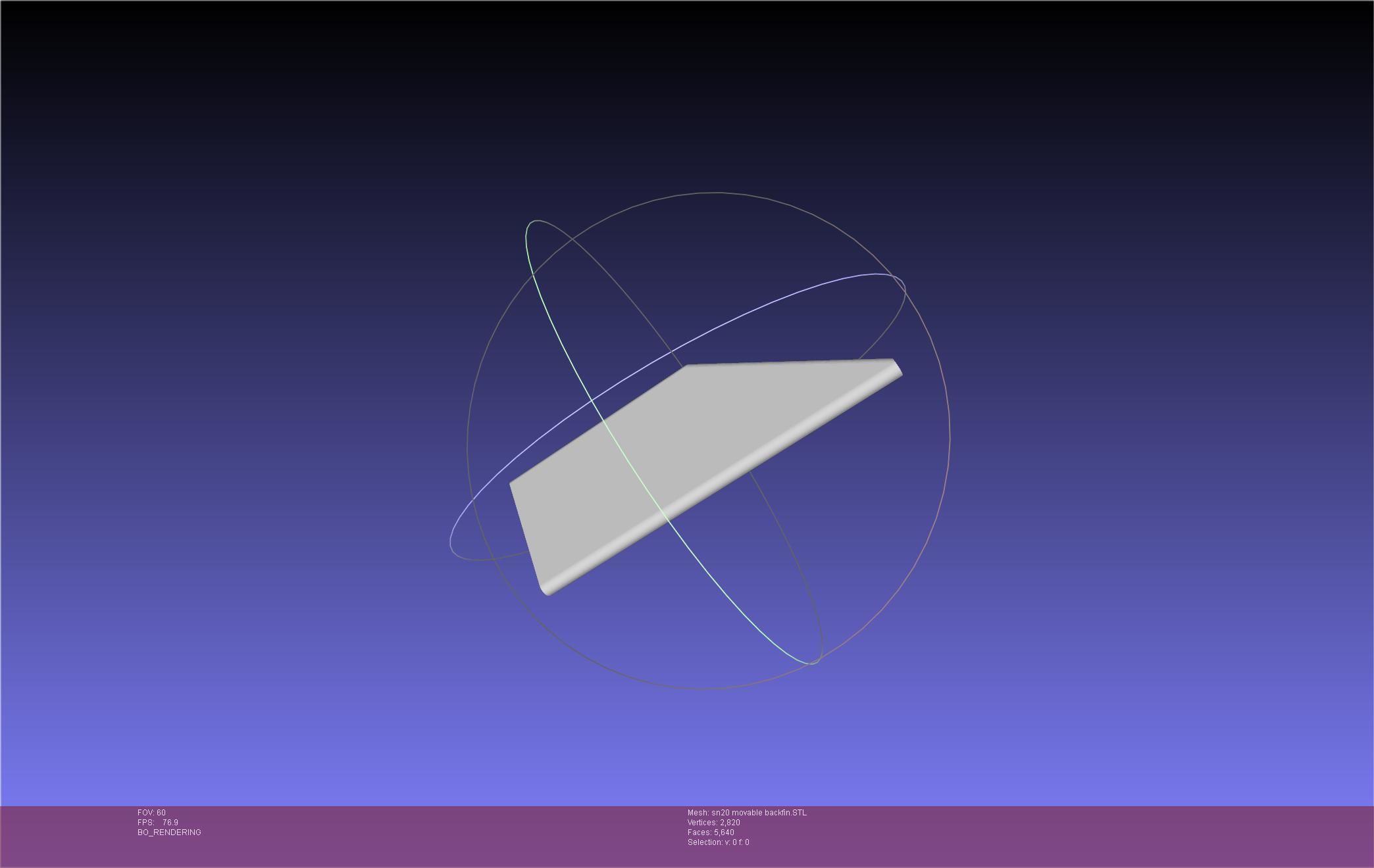 Space X Starship SN20 Basic Movable Joint Assembly 3D print model_33