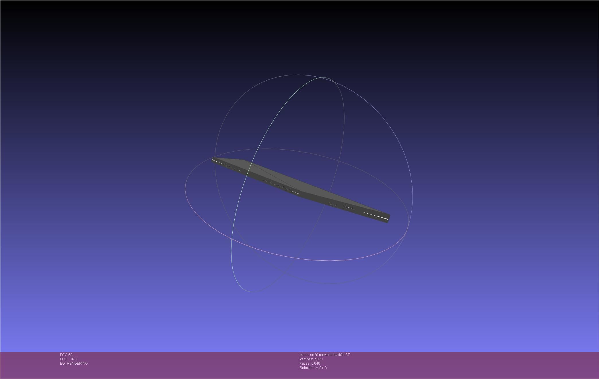 Space X Starship SN20 Basic Movable Joint Assembly 3D print model_36