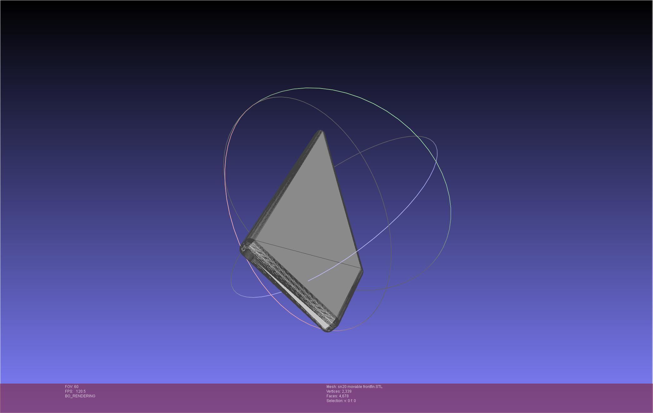 Space X Starship SN20 Basic Movable Joint Assembly 3D print model_49