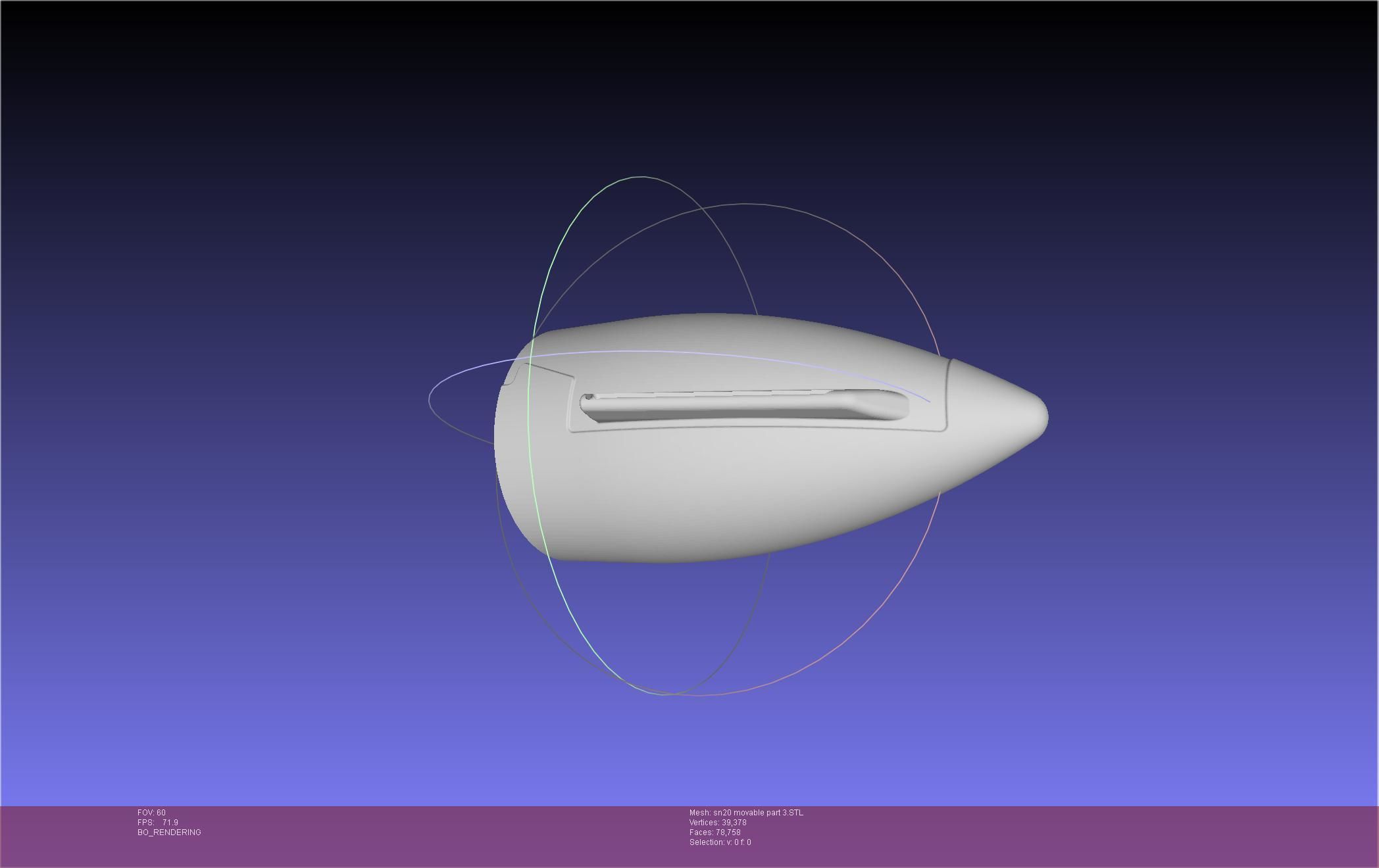 Space X Starship SN20 Basic Movable Joint Assembly 3D print model_75