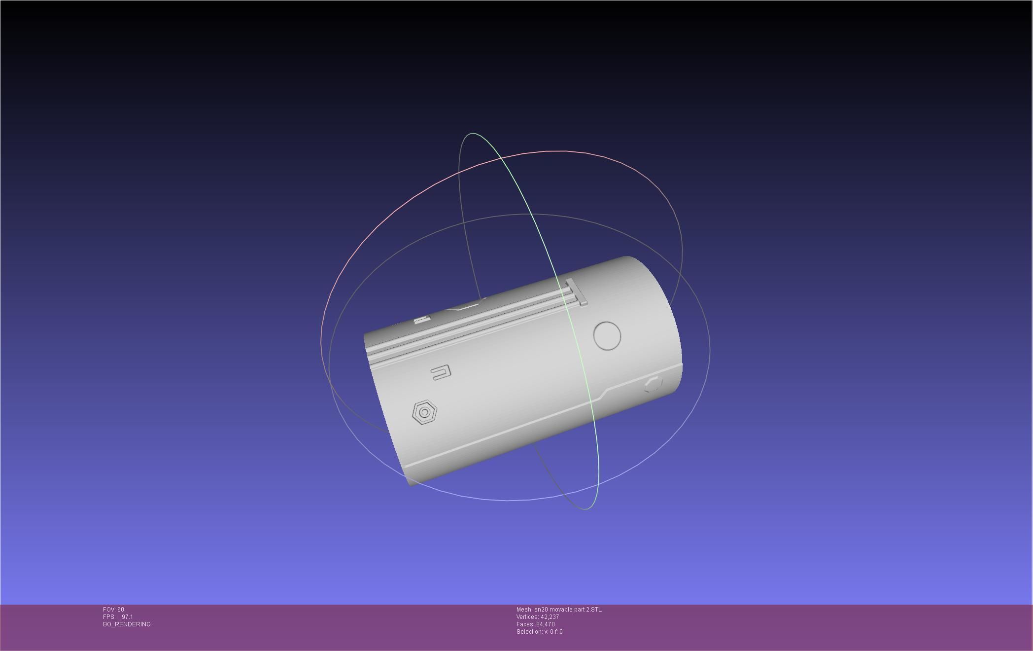 Space X Starship SN20 Basic Movable Joint Assembly 3D print model_68
