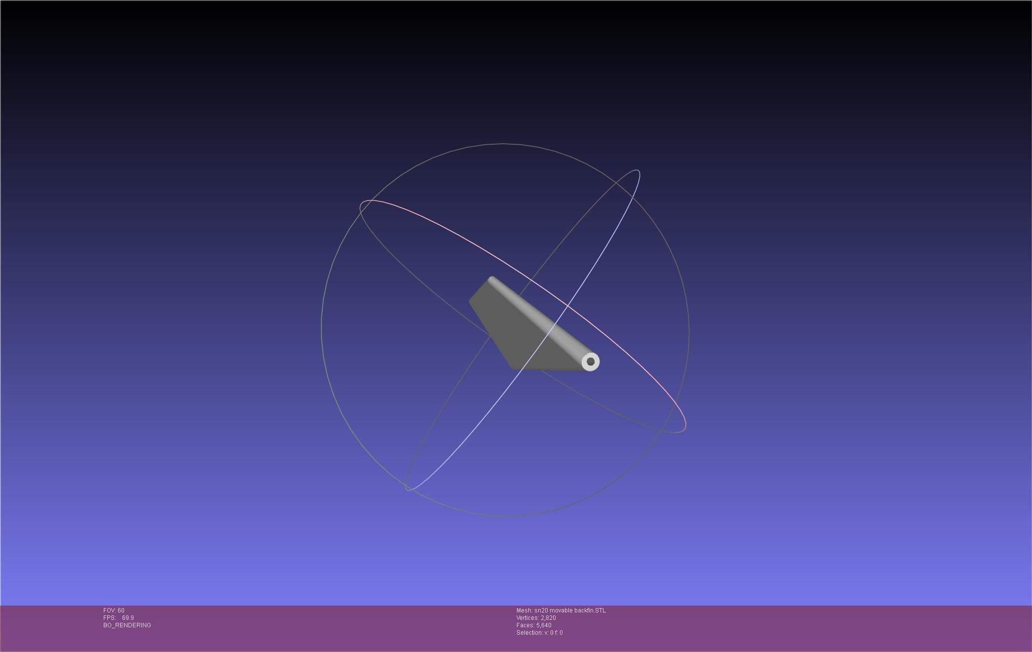 Space X Starship SN20 Basic Movable Joint Assembly 3D print model_35