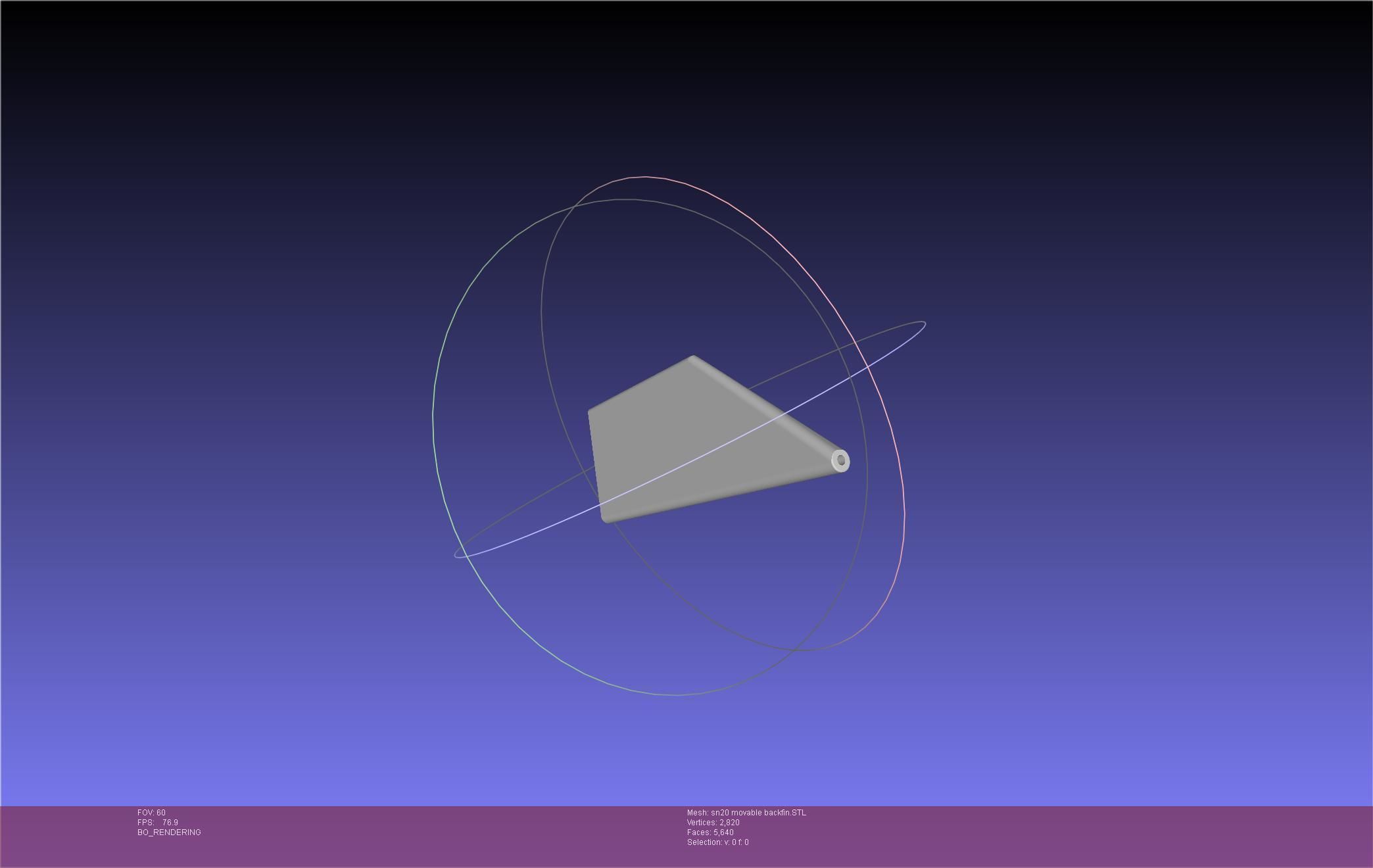 Space X Starship SN20 Basic Movable Joint Assembly 3D print model_34