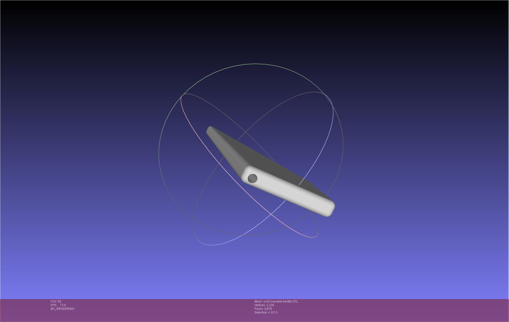 Space X Starship SN20 Basic Movable Joint Assembly 3D print model_45