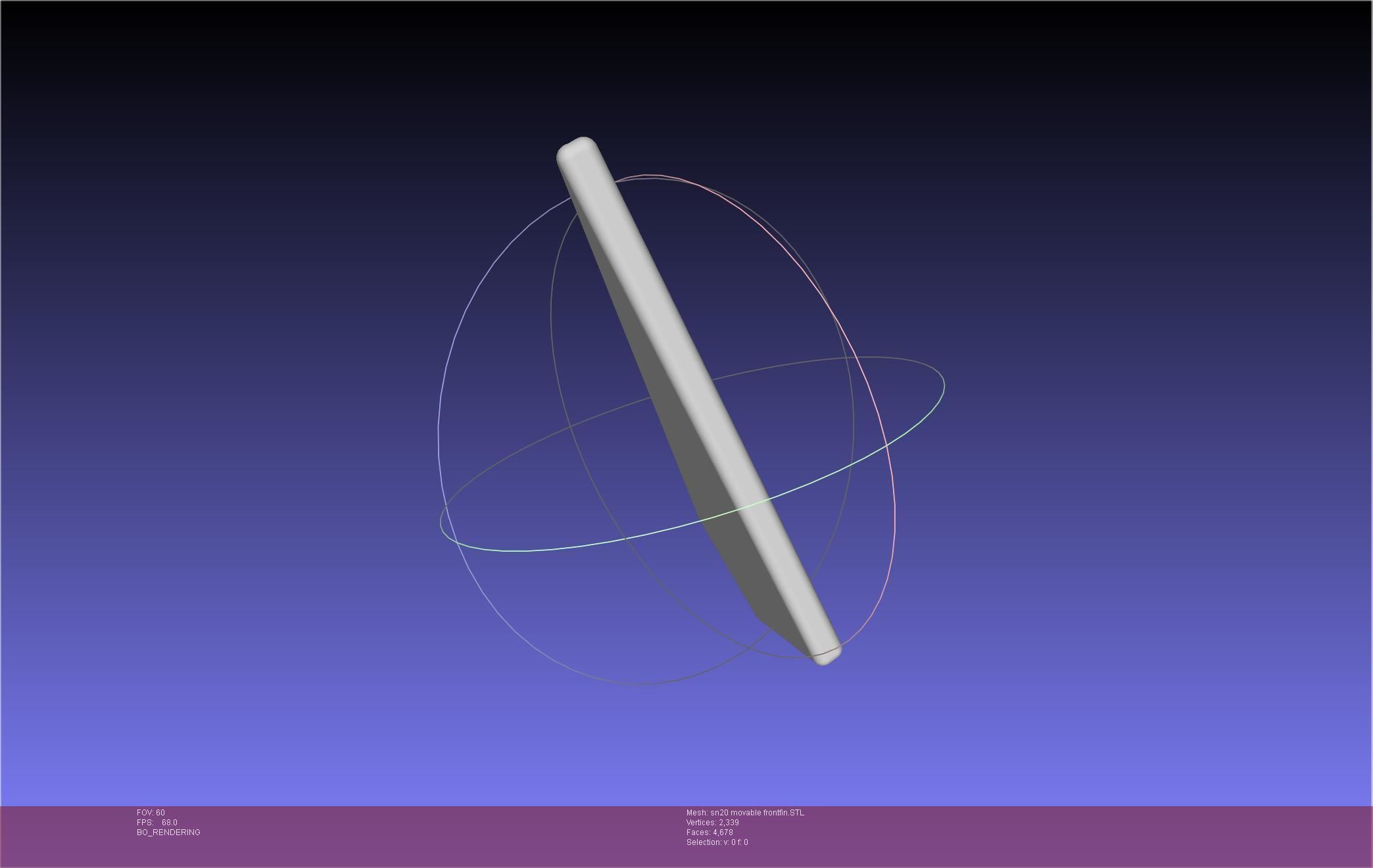 Space X Starship SN20 Basic Movable Joint Assembly 3D print model_44