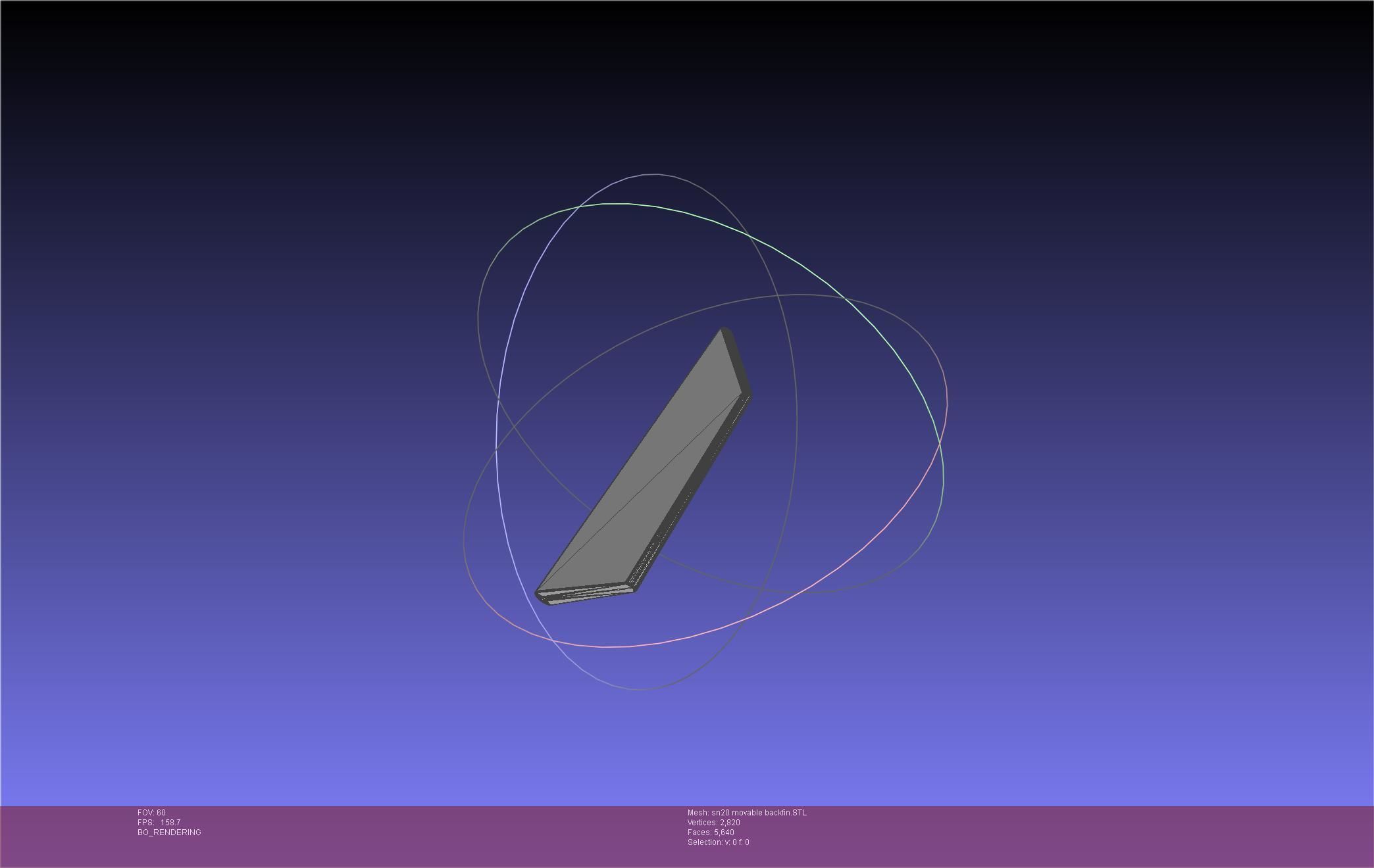 Space X Starship SN20 Basic Movable Joint Assembly 3D print model_41