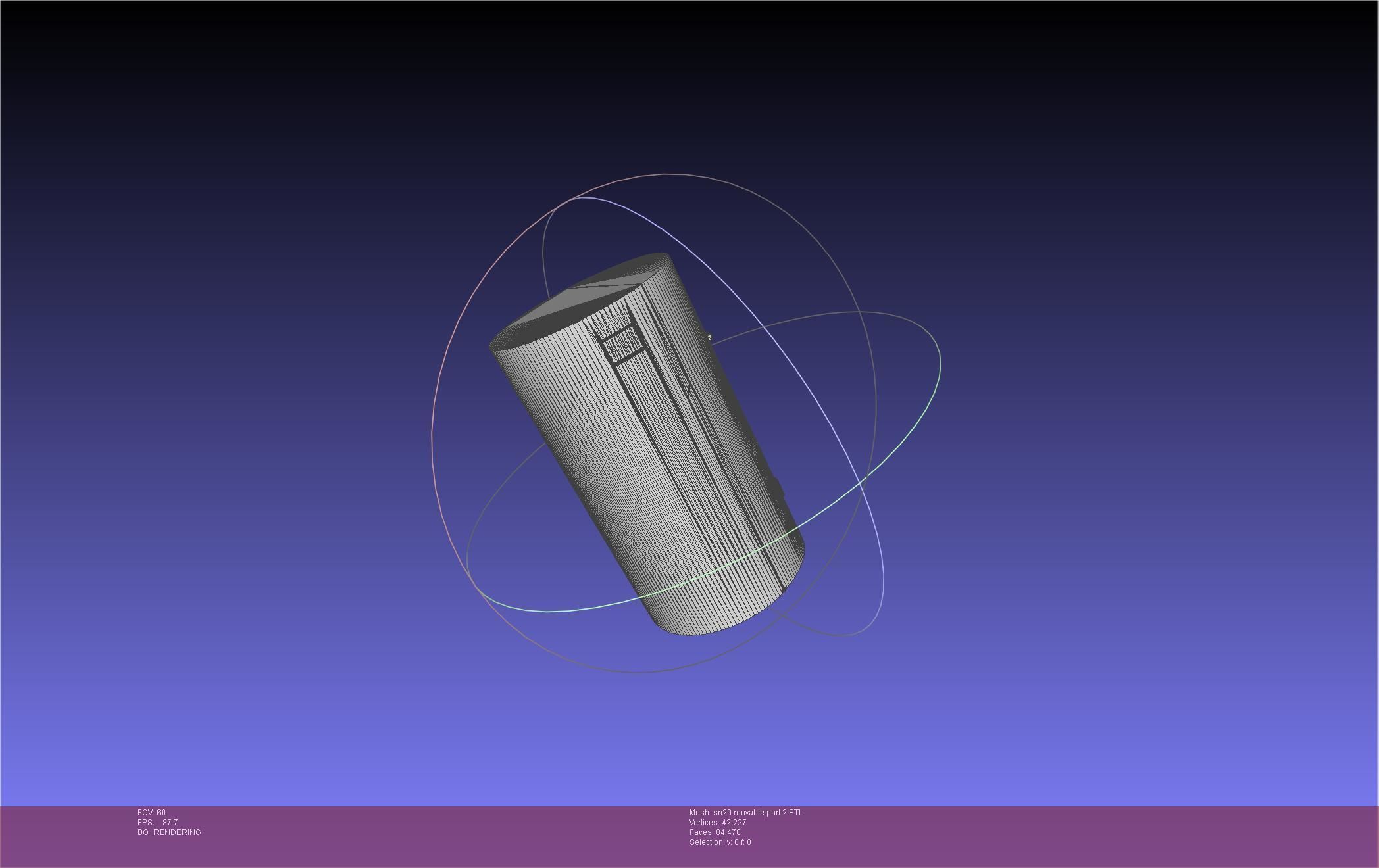 Space X Starship SN20 Basic Movable Joint Assembly 3D print model_70
