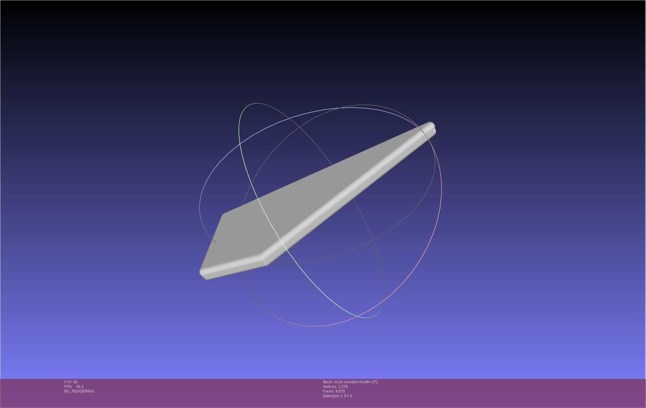 Space X Starship SN20 Basic Movable Joint Assembly 3D print model_47
