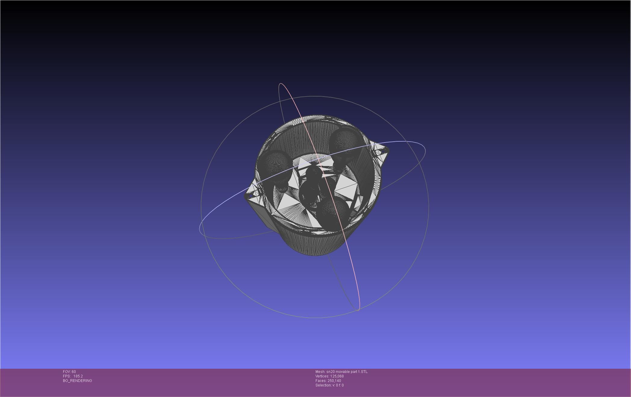 Space X Starship SN20 Basic Movable Joint Assembly 3D print model_60