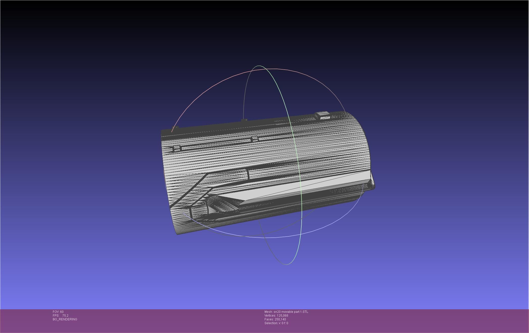 Space X Starship SN20 Basic Movable Joint Assembly 3D print model_61