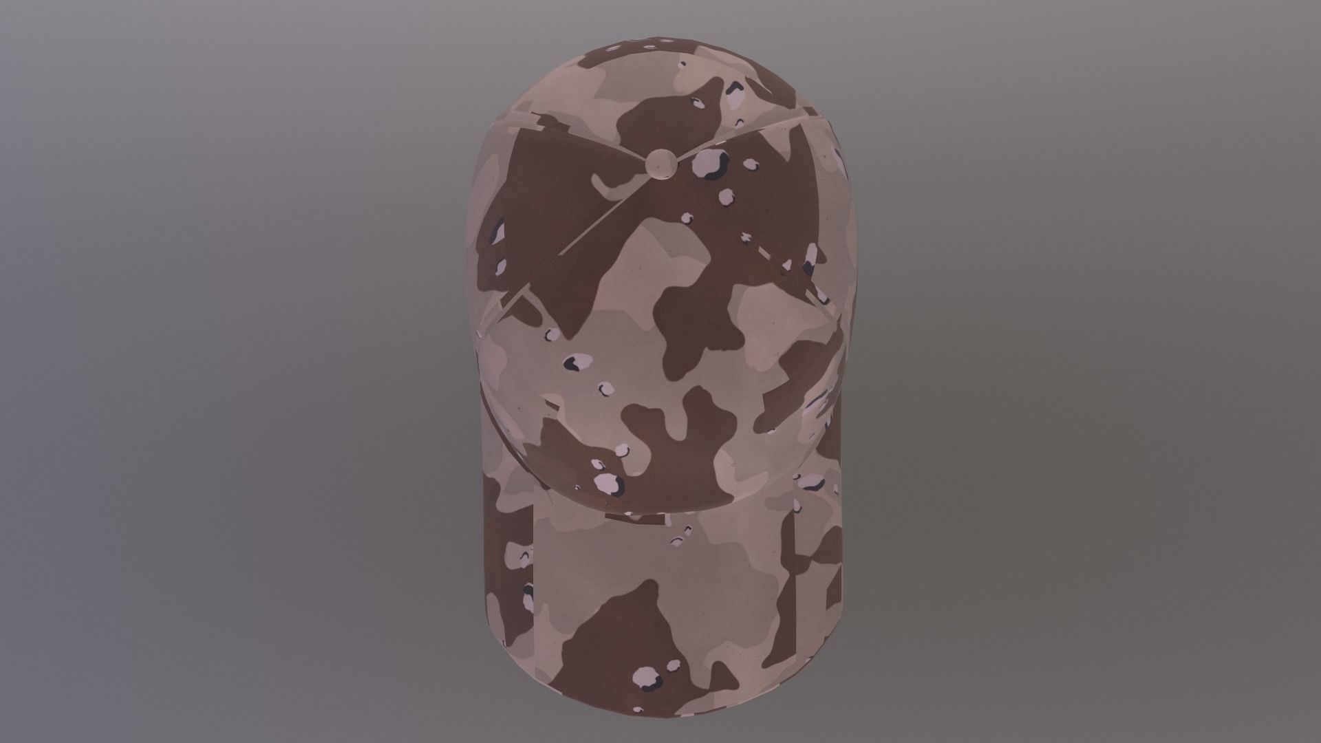 Hat - Como Desert Game Ready Low-poly 3D model_16