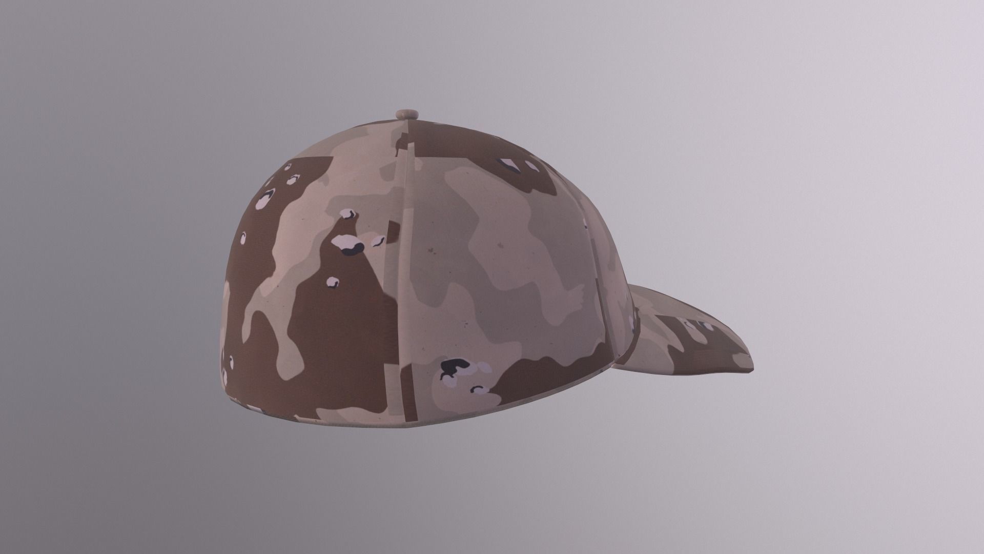Hat - Como Desert Game Ready Low-poly 3D model_8