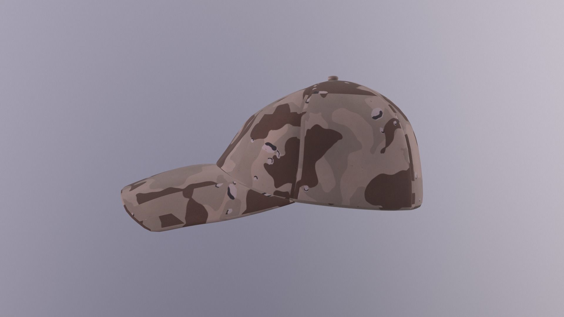 Hat - Como Desert Game Ready Low-poly 3D model_14