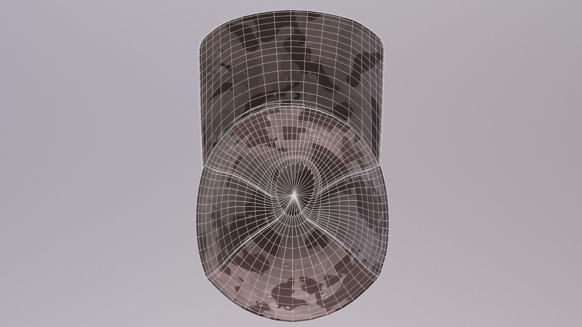 Hat - Como Desert Game Ready Low-poly 3D model_19