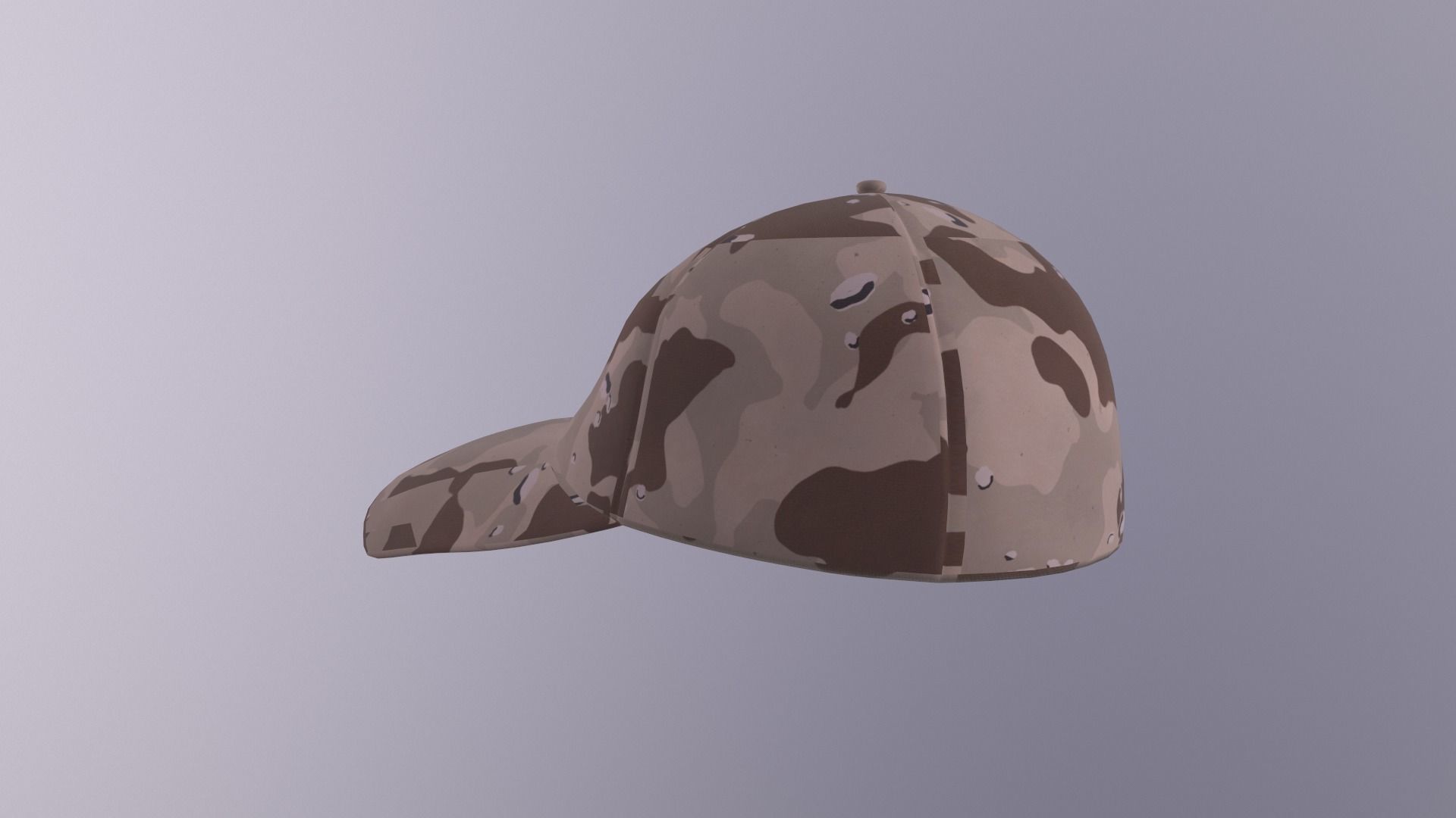 Hat - Como Desert Game Ready Low-poly 3D model_12