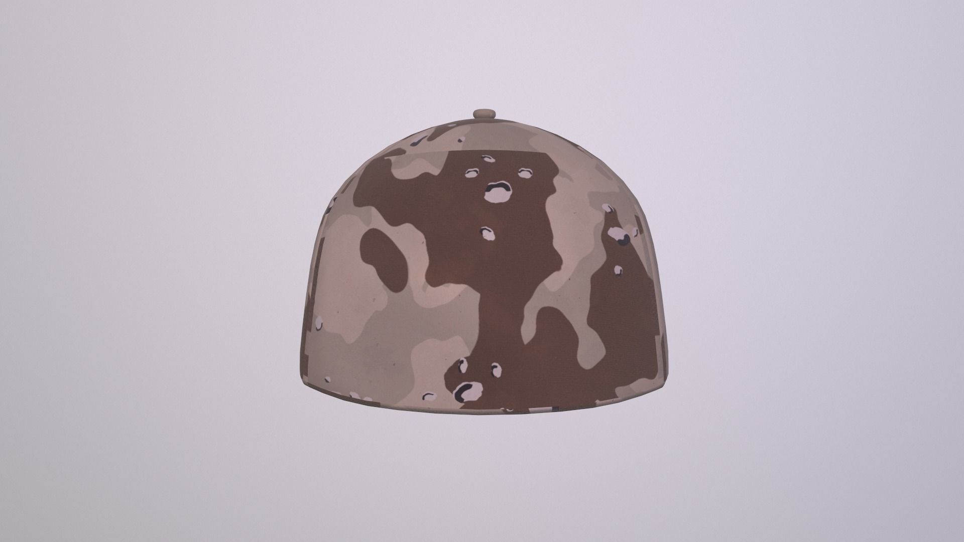 Hat - Como Desert Game Ready Low-poly 3D model_10