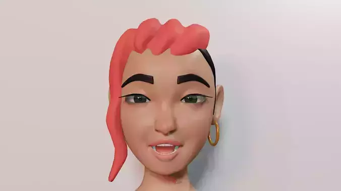 STYLIZED CHARACTER 3D model