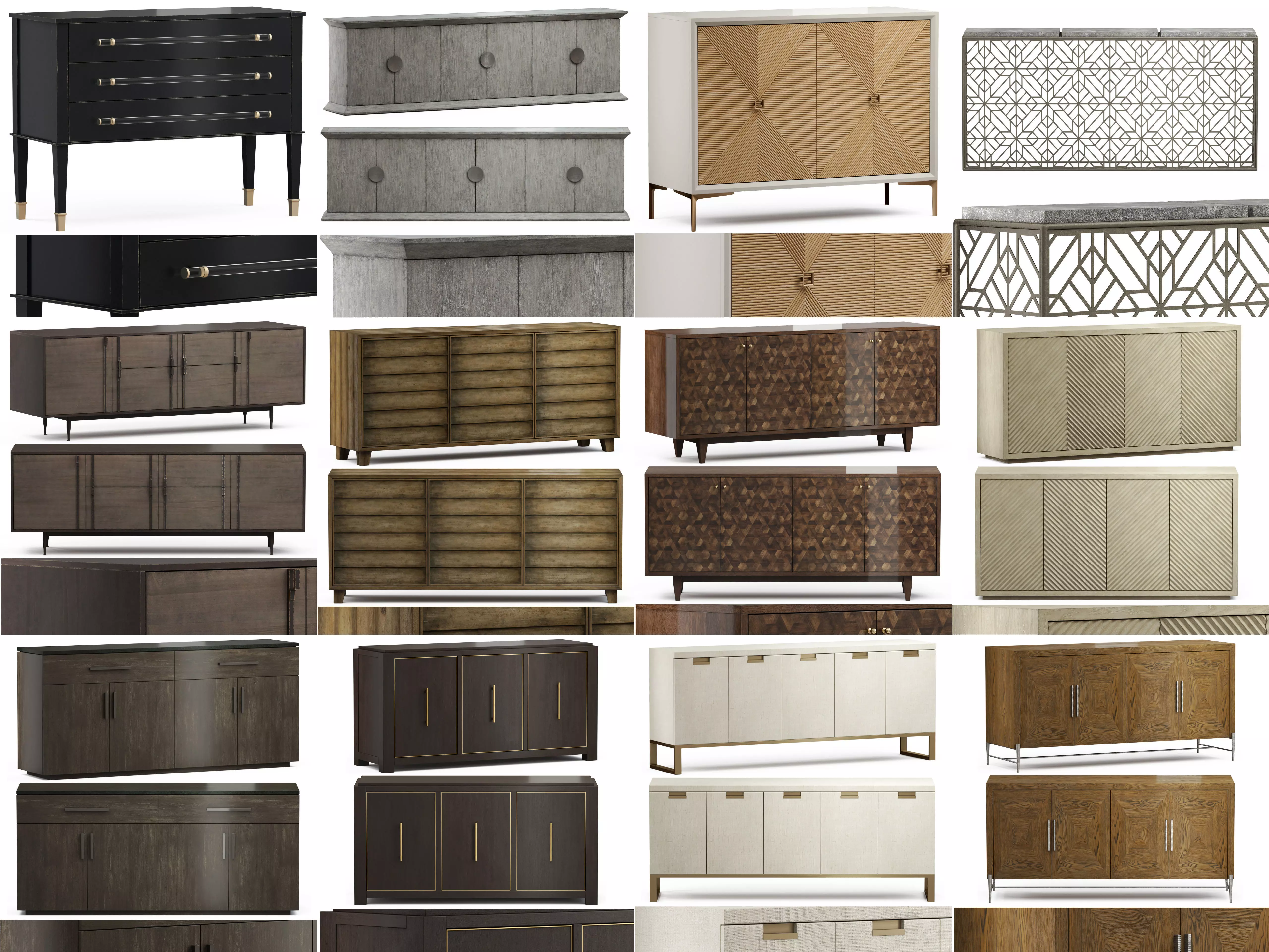 Furniture Sideboard and Chest of drawer Collection 05 _0
