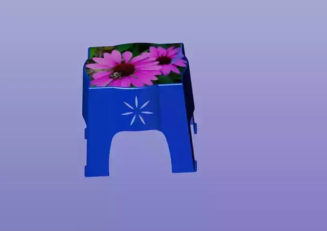3d plastic stool