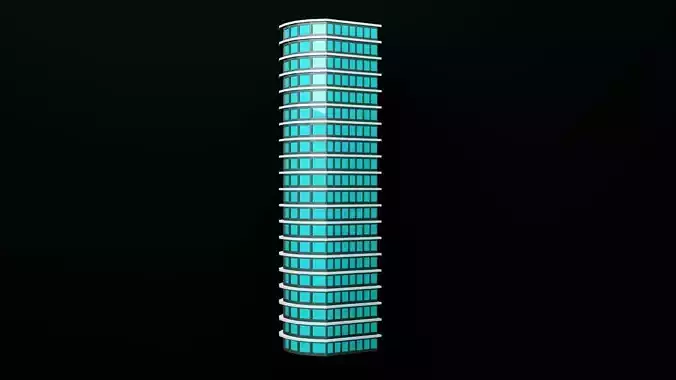 Building tall Free 3D model