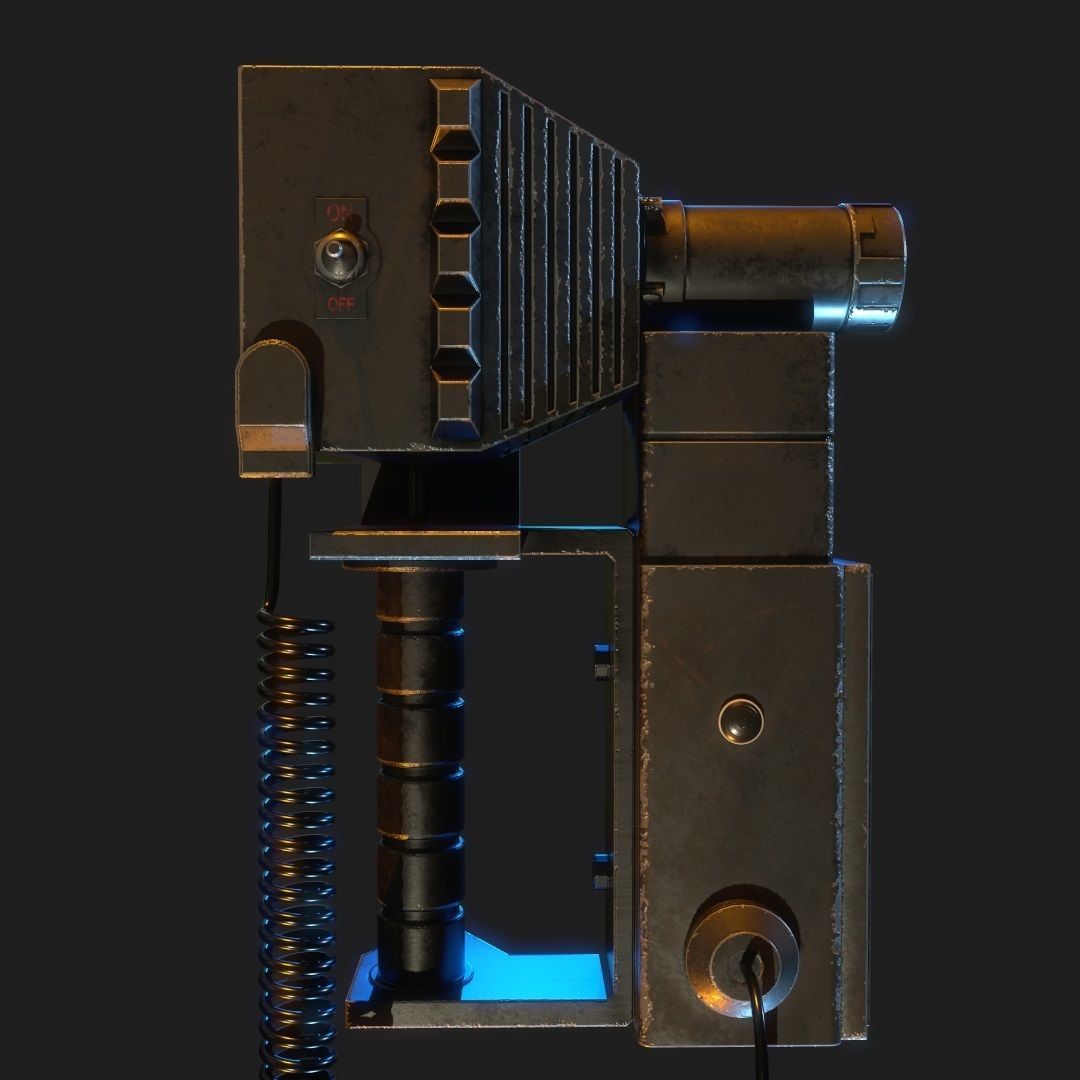 Motion Tracker Aliens 3D model_7