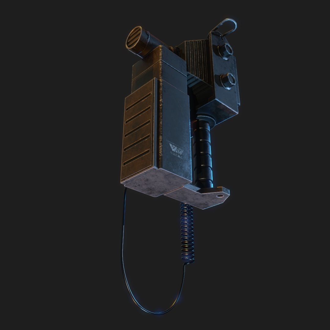Motion Tracker Aliens 3D model_4