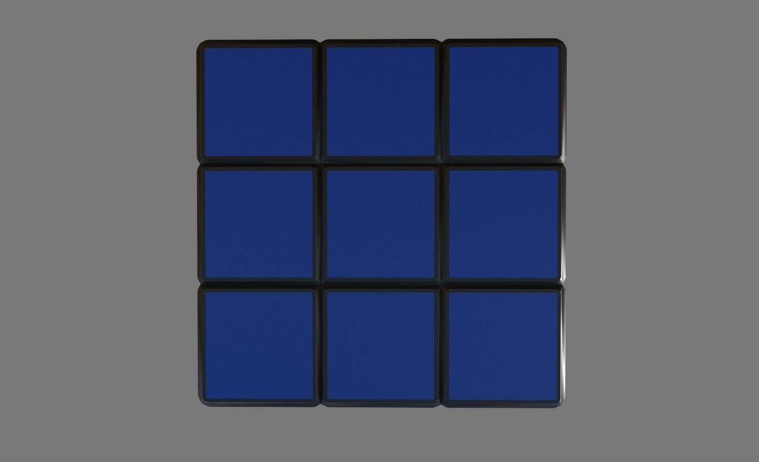 PBR Textured Rubic Cube 3D Model PBR Textured Toy Low-poly 3D model_9