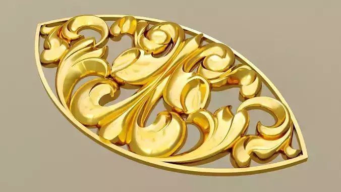 STL 3d model molding bed 