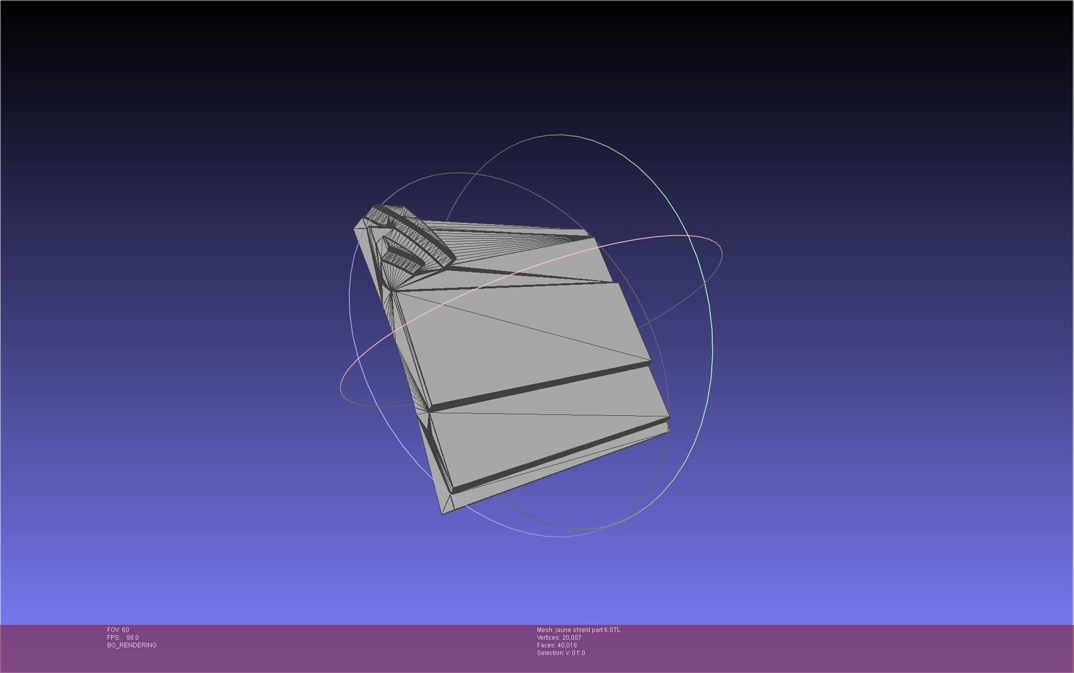 RWBY Jaune Arc Shield Printable Assembly 3D print model_132