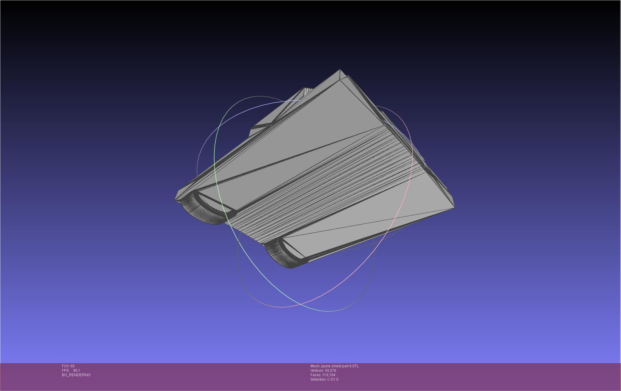 RWBY Jaune Arc Shield Printable Assembly 3D print model_121