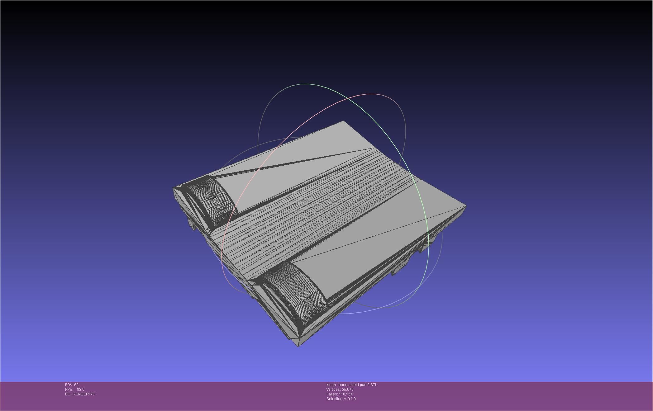 RWBY Jaune Arc Shield Printable Assembly 3D print model_112