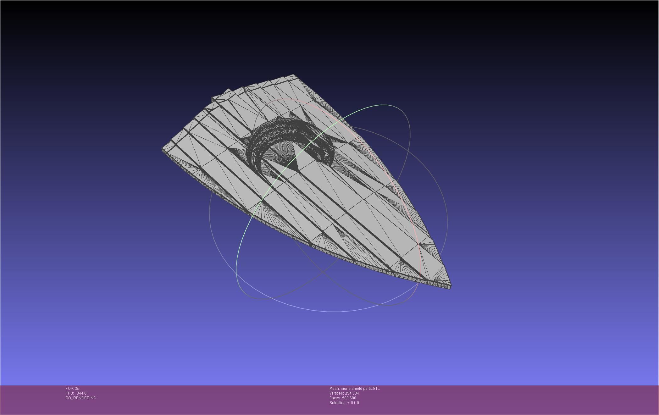 RWBY Jaune Arc Shield Printable Assembly 3D print model_43