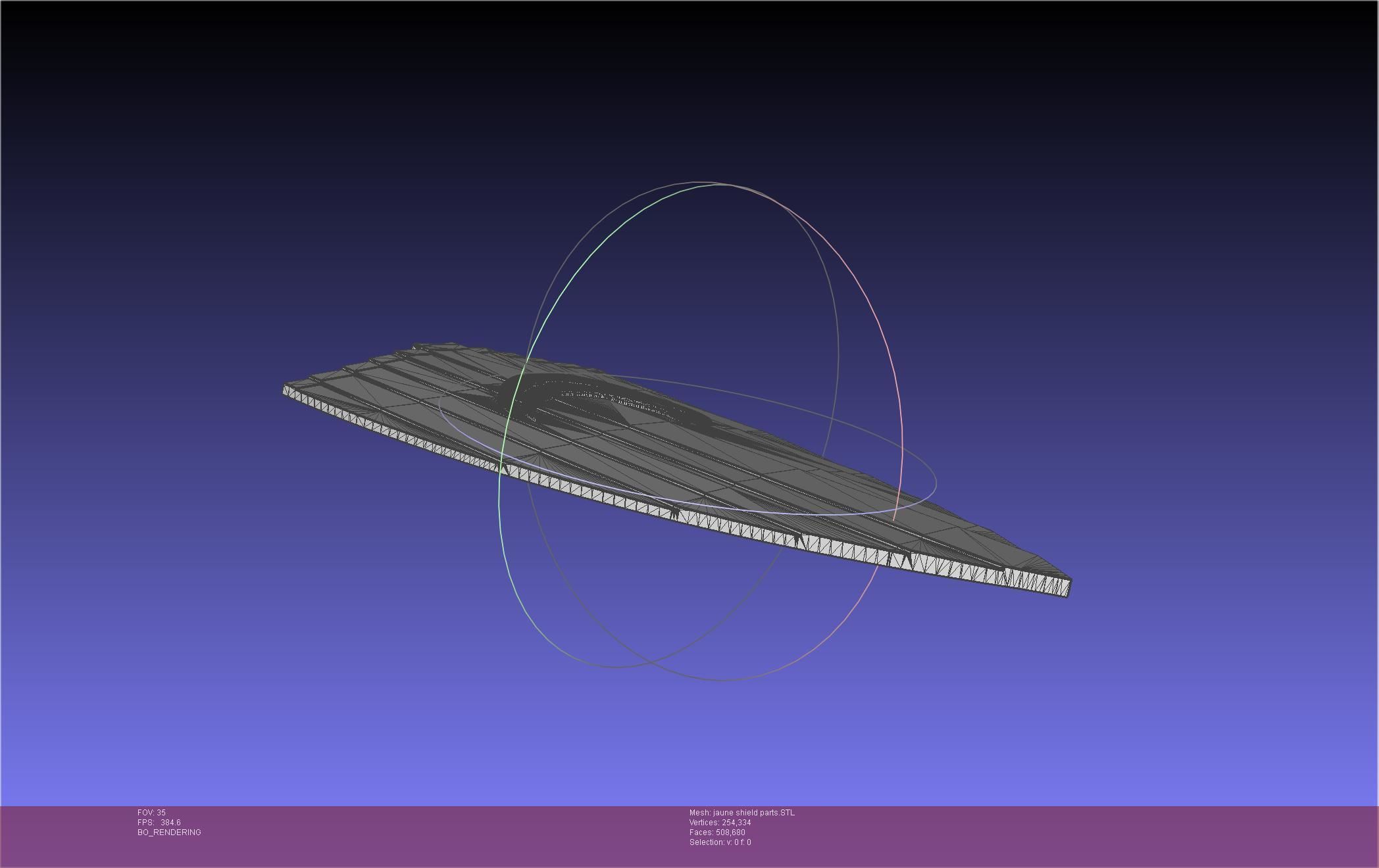 RWBY Jaune Arc Shield Printable Assembly 3D print model_44