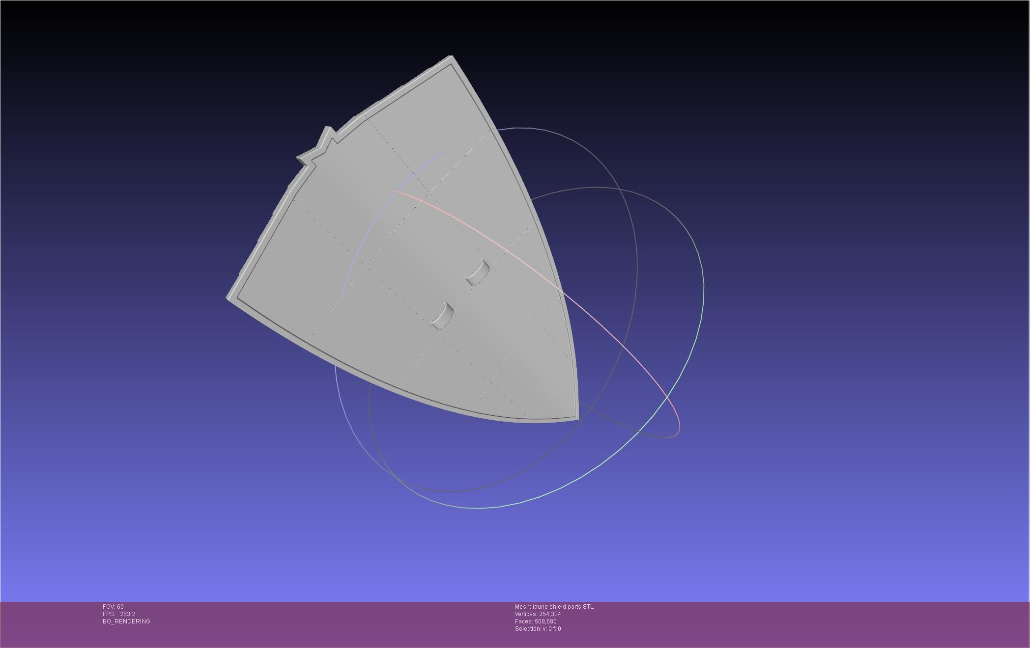 RWBY Jaune Arc Shield Printable Assembly 3D print model_25