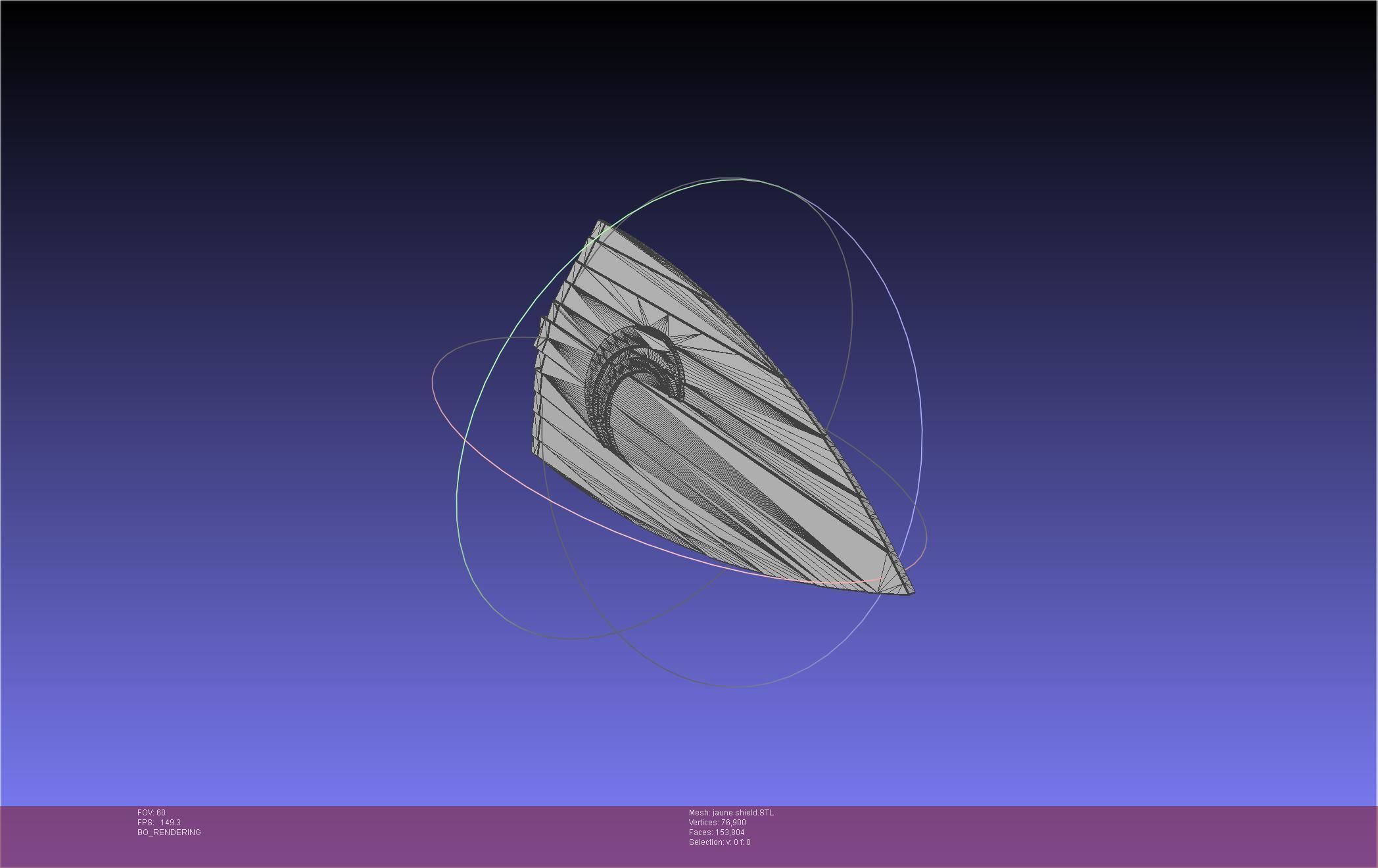 RWBY Jaune Arc Shield Printable Assembly 3D print model_63