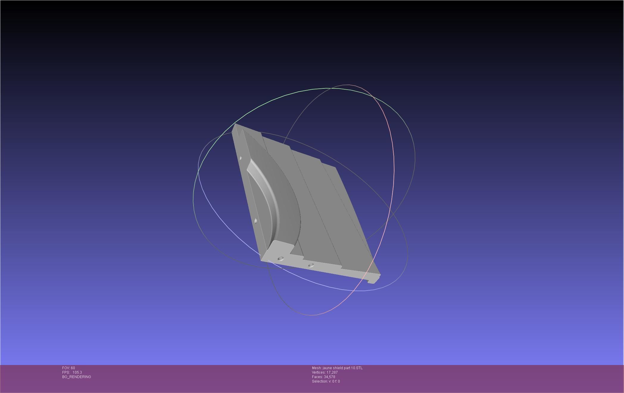 RWBY Jaune Arc Shield Printable Assembly 3D print model_107