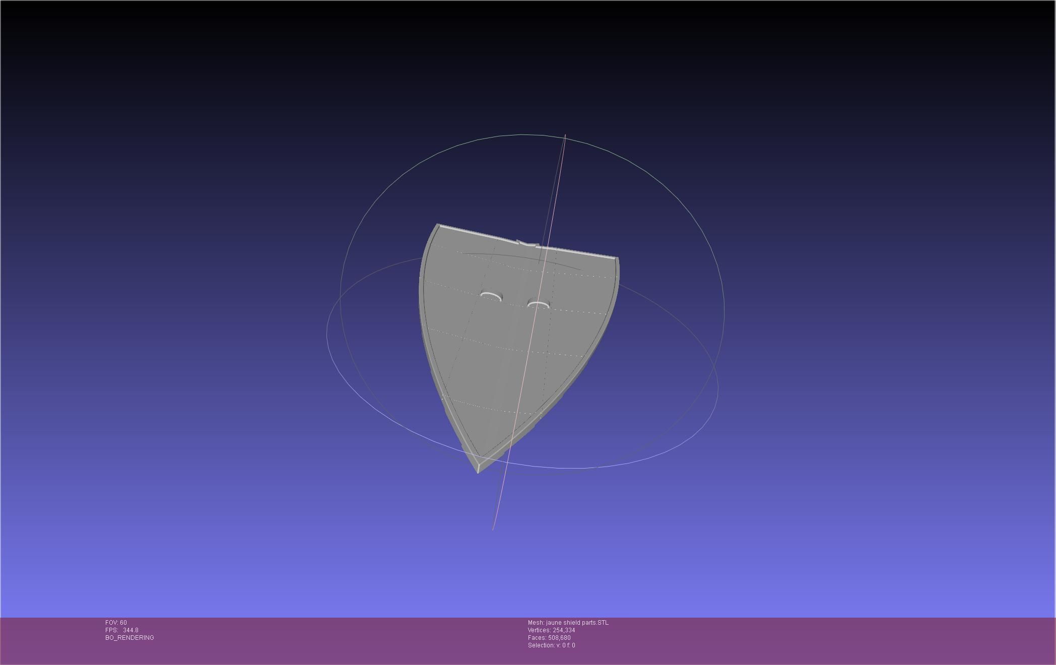 RWBY Jaune Arc Shield Printable Assembly 3D print model_27